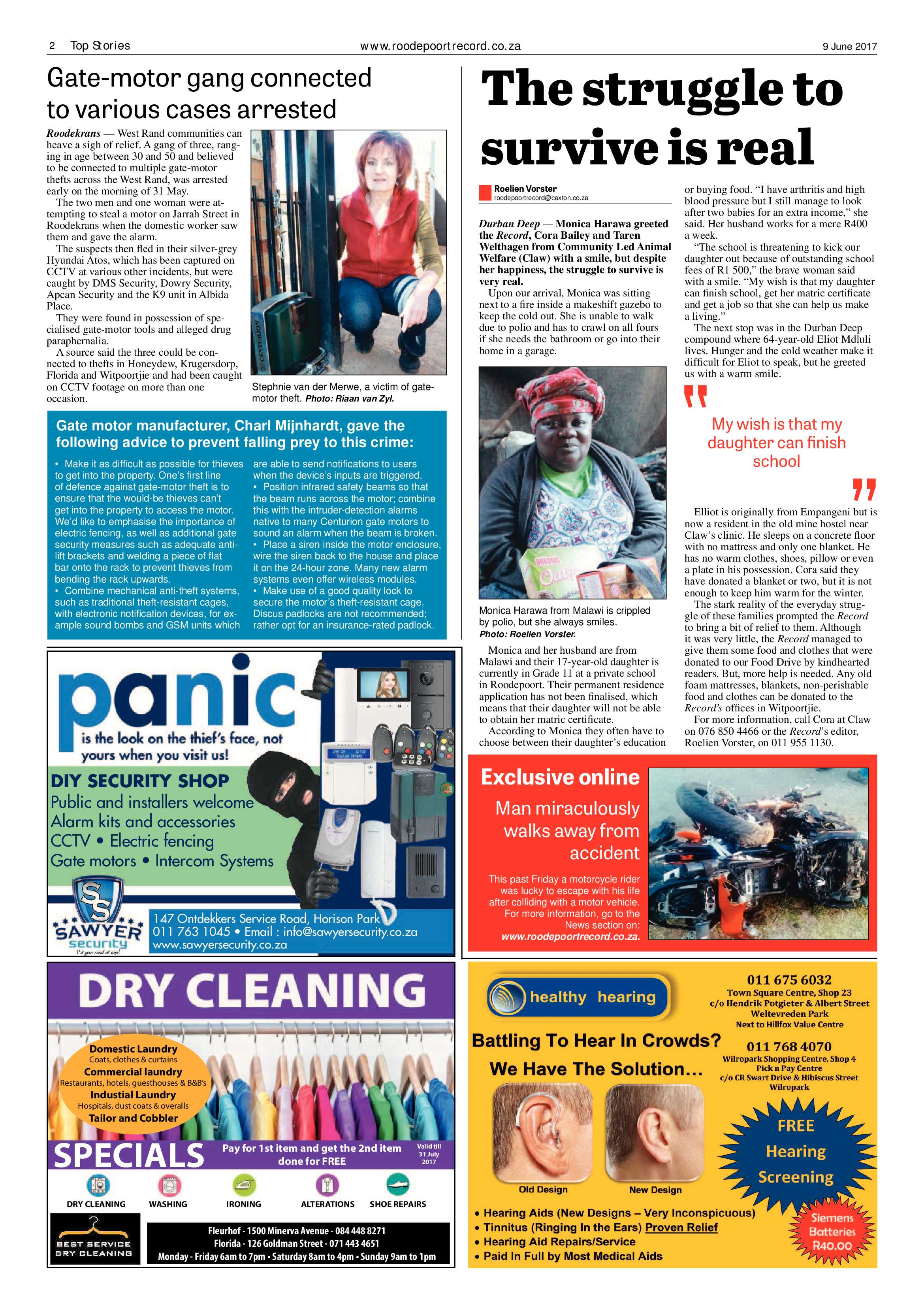 Roodepoort Record 9 June 2017 page 2