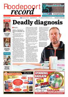 Roodepoort Record 9 June 2017