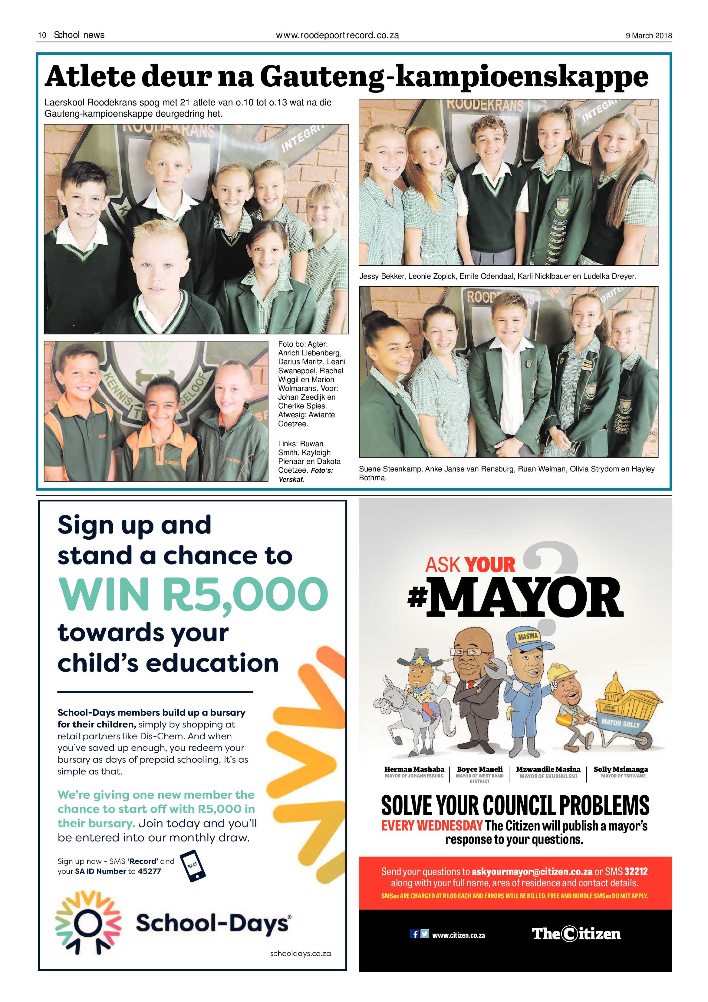 Roodepoort Record 9 March 2018 page 10