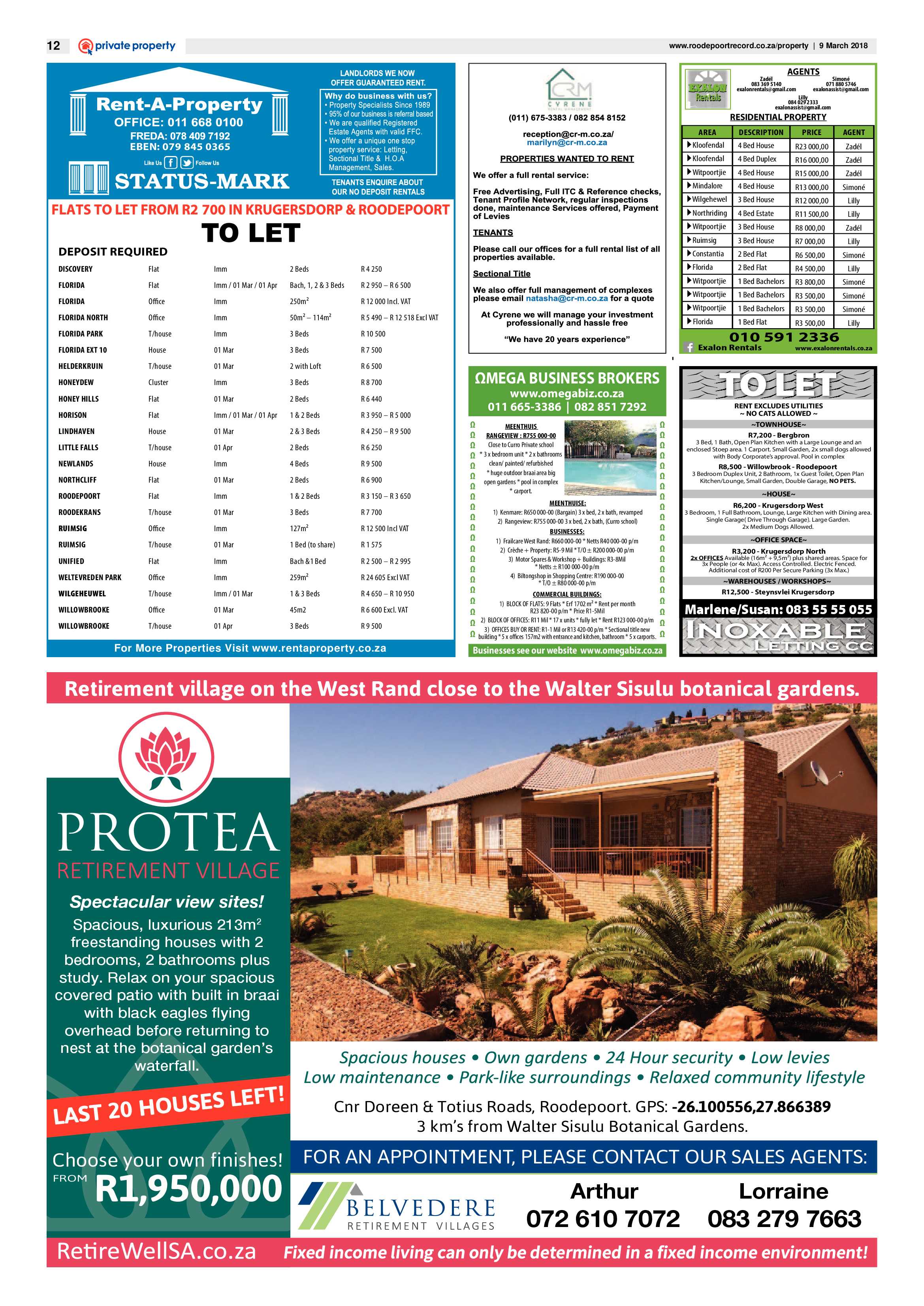 Roodepoort Record 9 March 2018 page 12