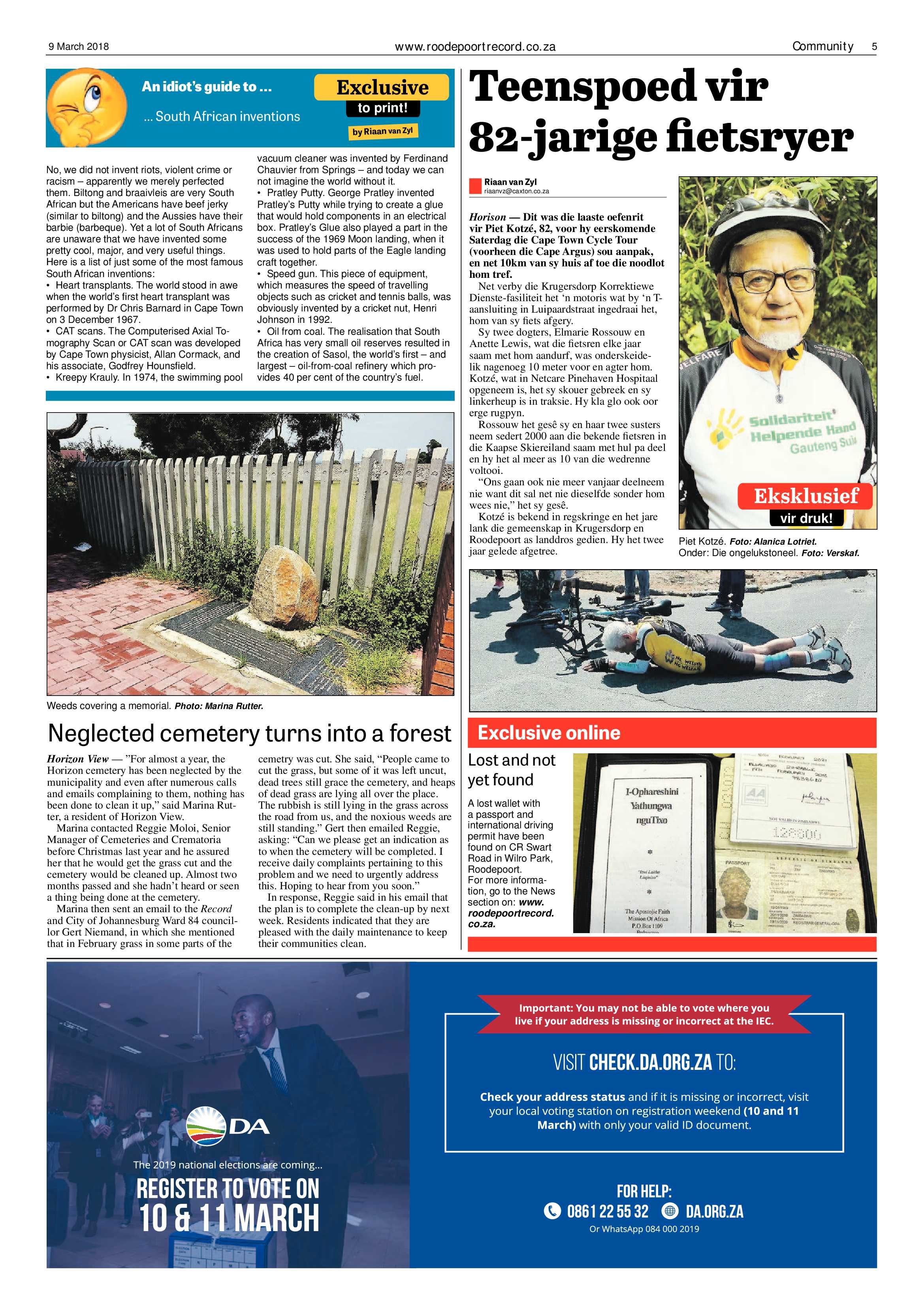 Roodepoort Record 9 March 2018 page 5