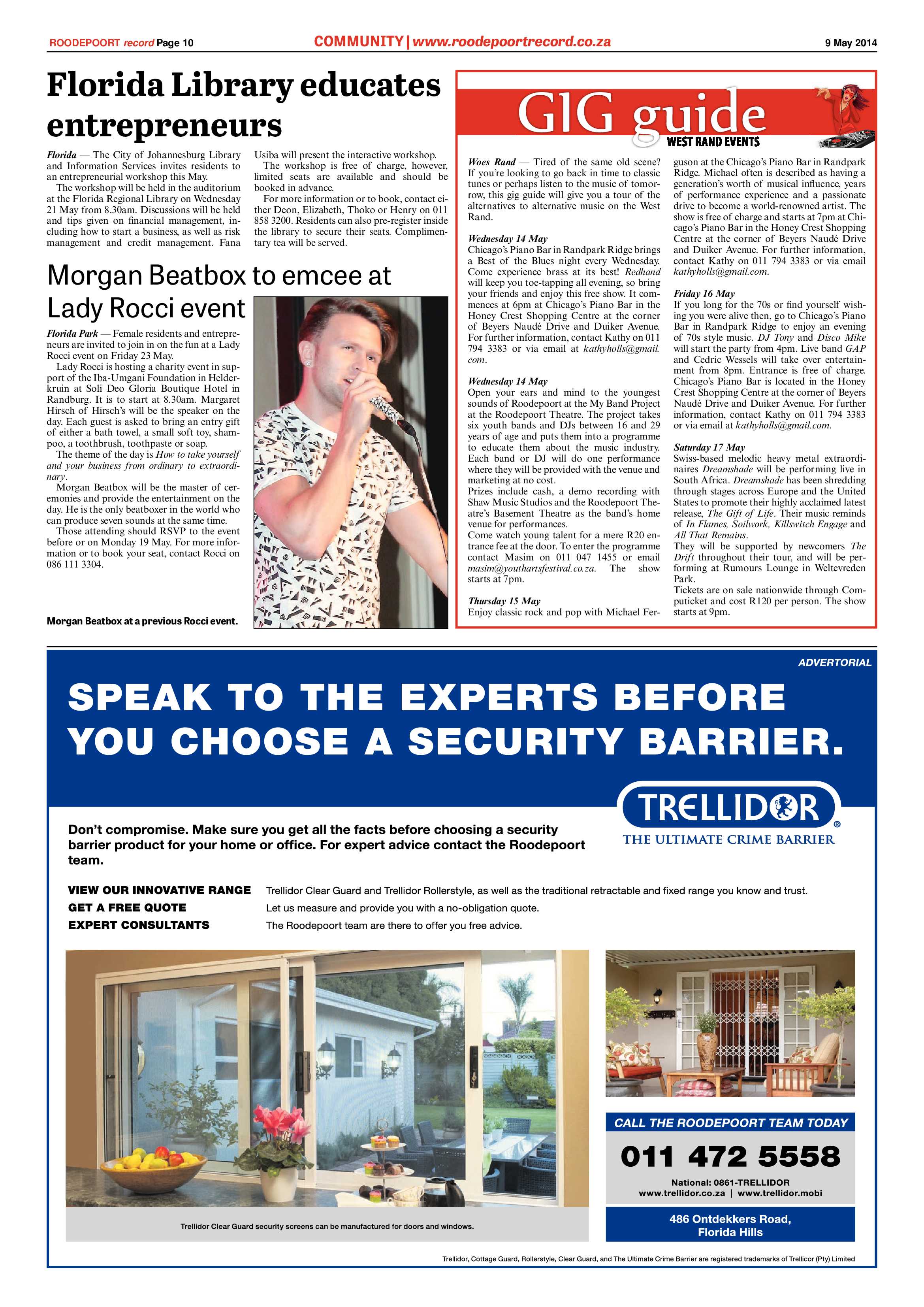 Roodepoort Record 9 May 2014 page 10