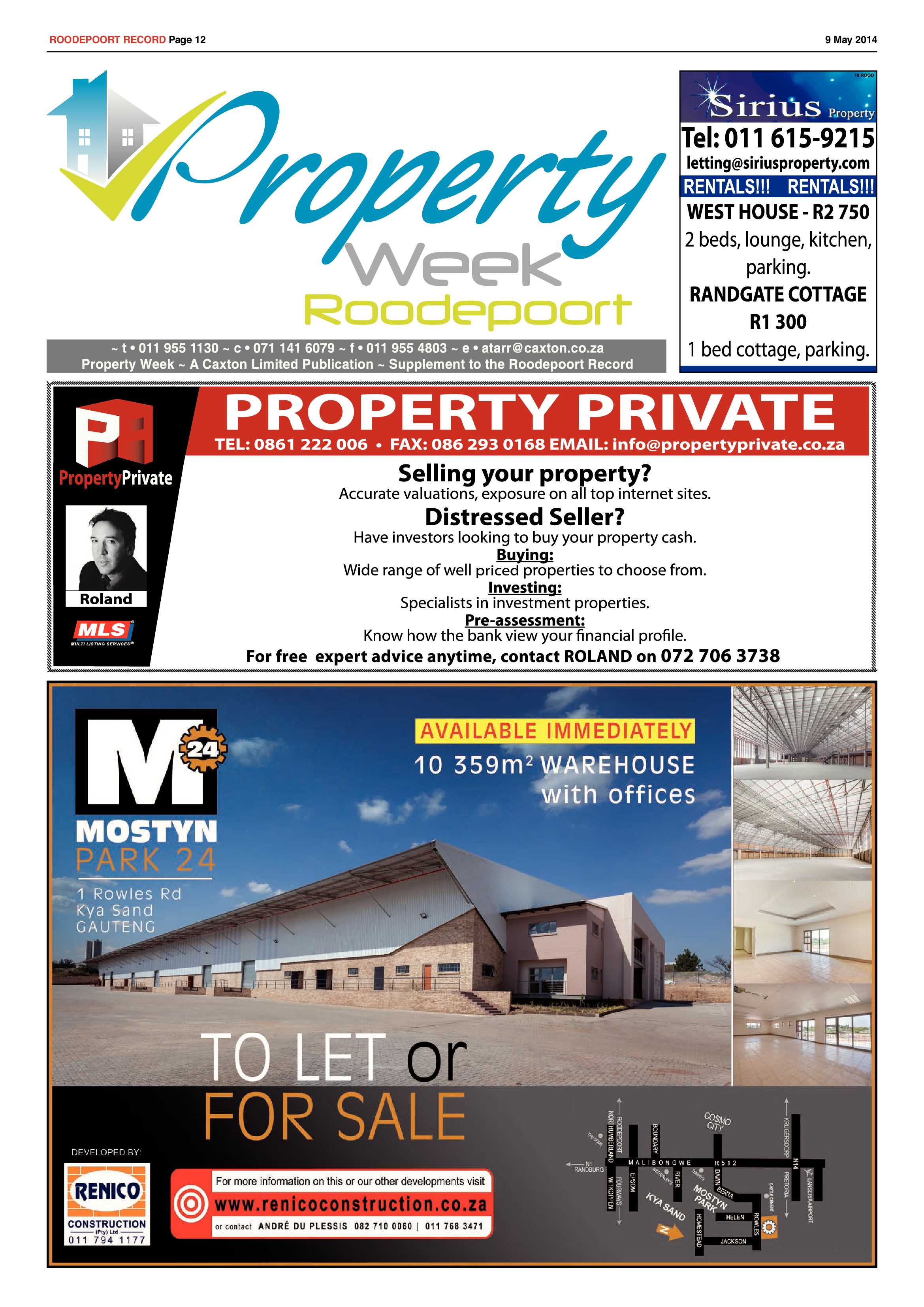 Roodepoort Record 9 May 2014 page 12