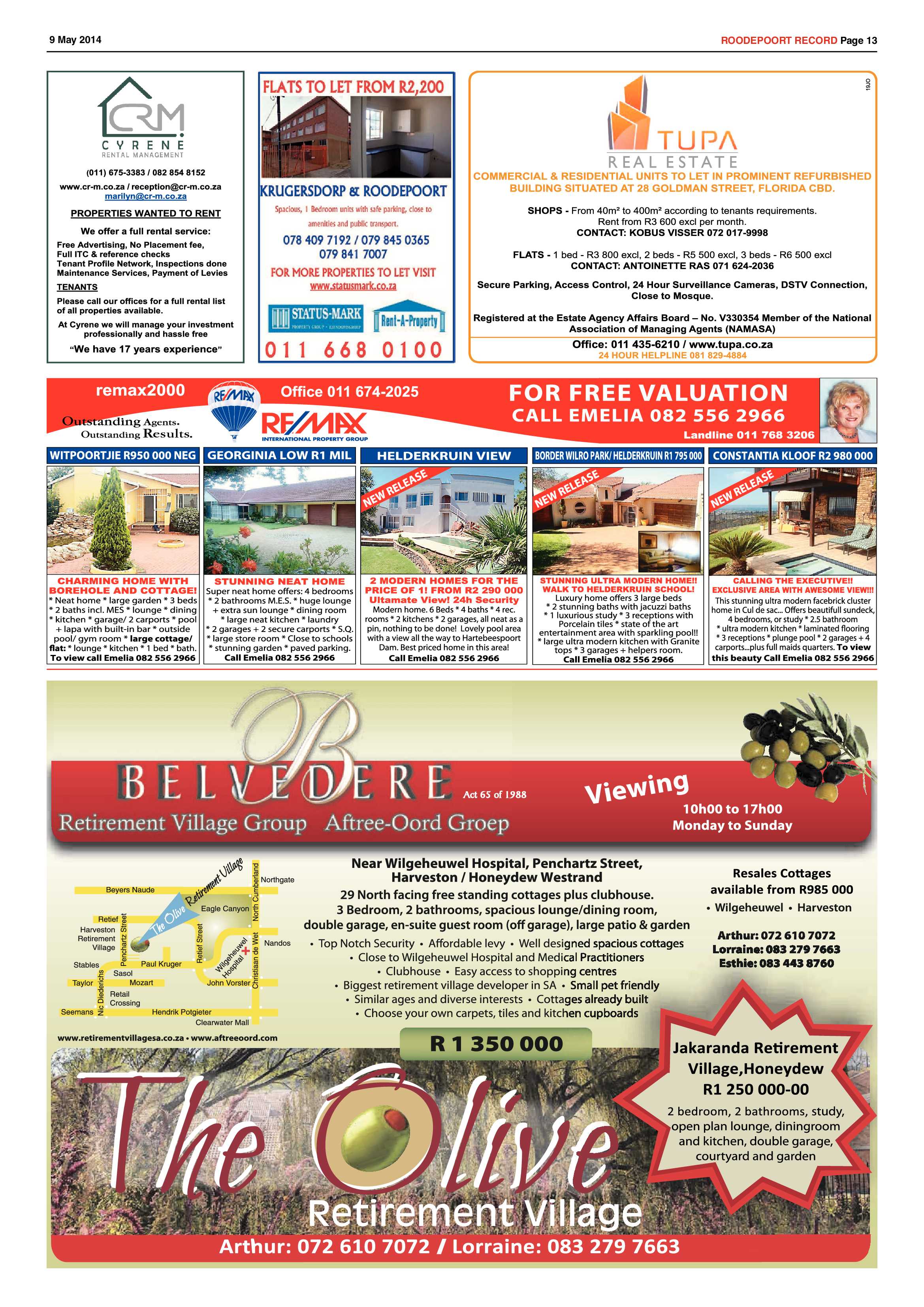 Roodepoort Record 9 May 2014 page 13