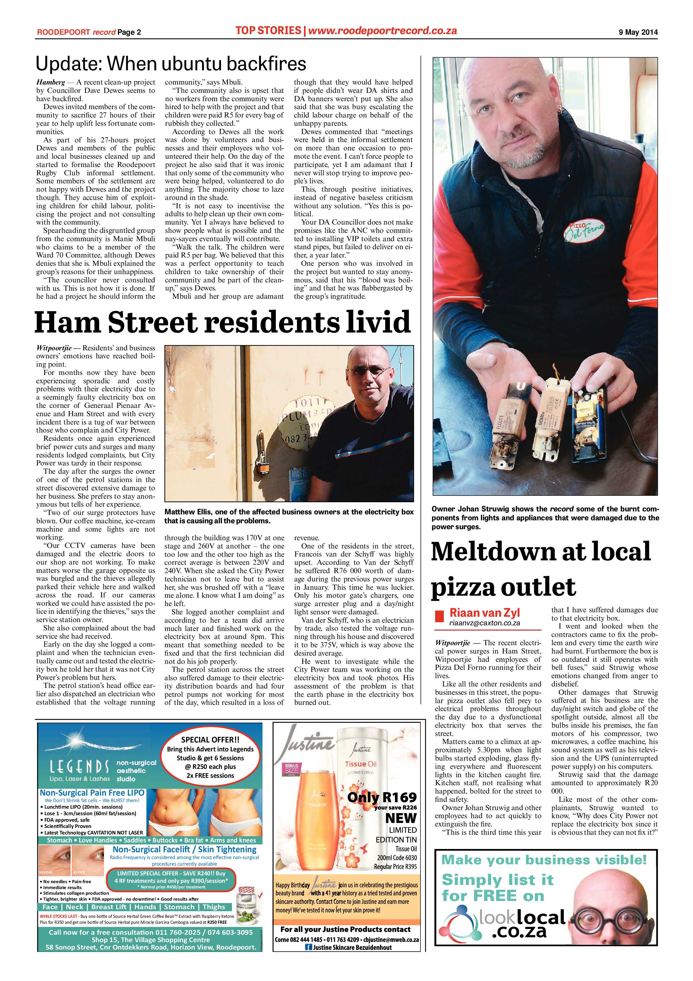 Roodepoort Record 9 May 2014 page 2