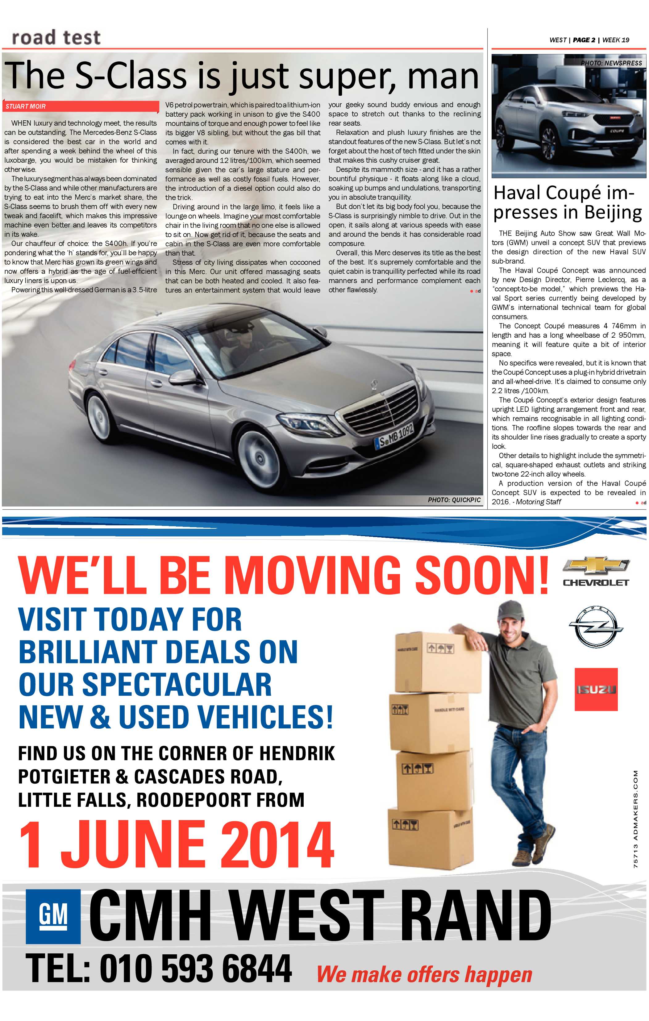 Roodepoort Record 9 May 2014 page 22