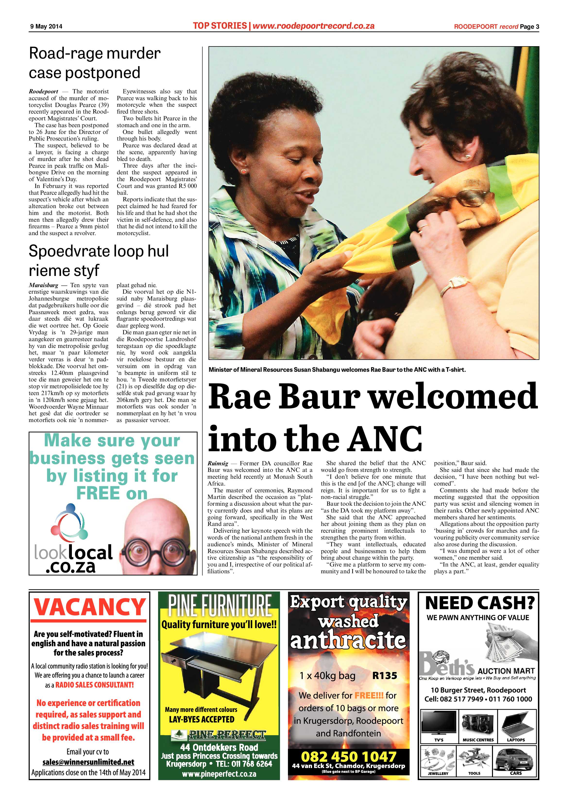 Roodepoort Record 9 May 2014 page 3