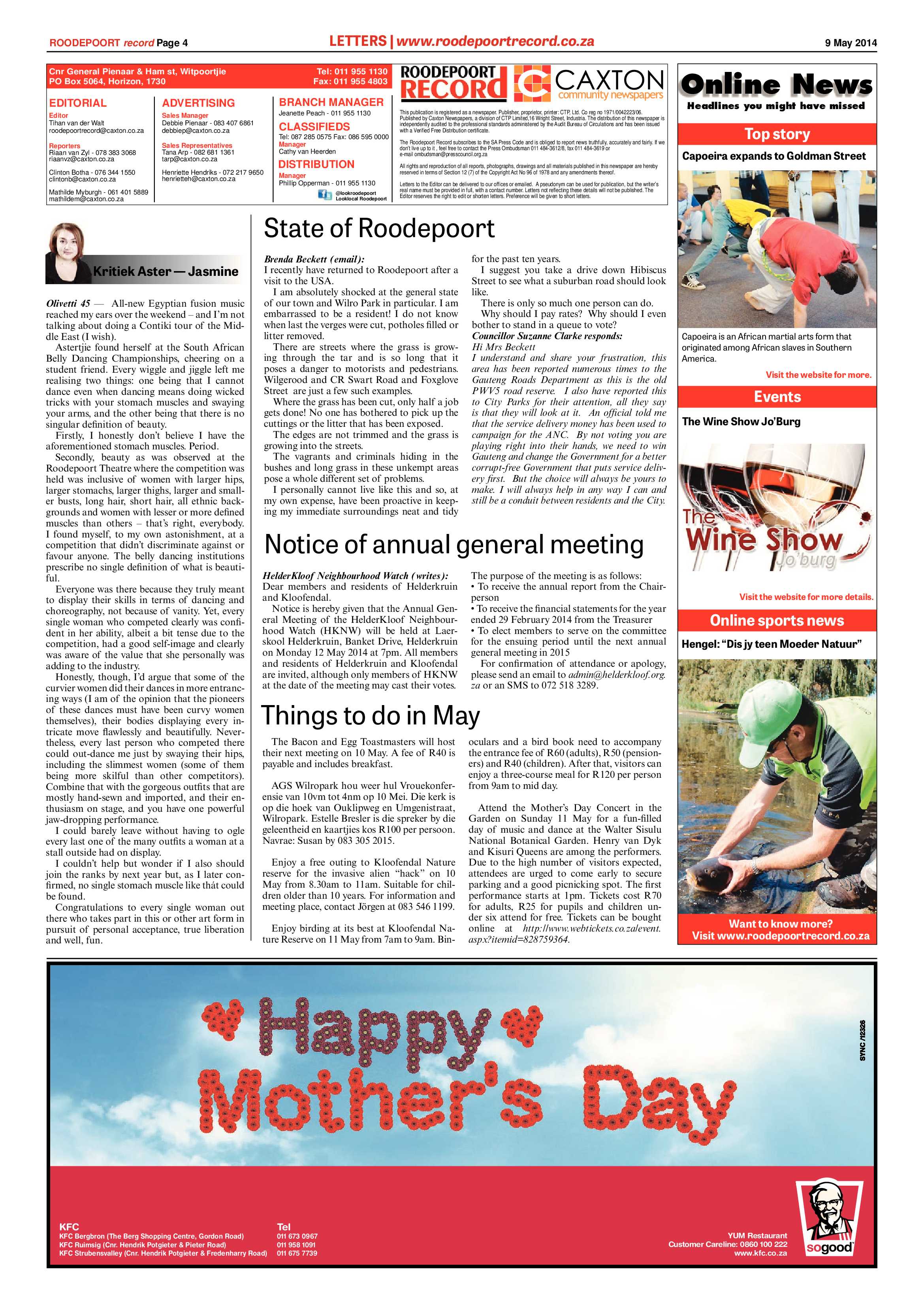Roodepoort Record 9 May 2014 page 4