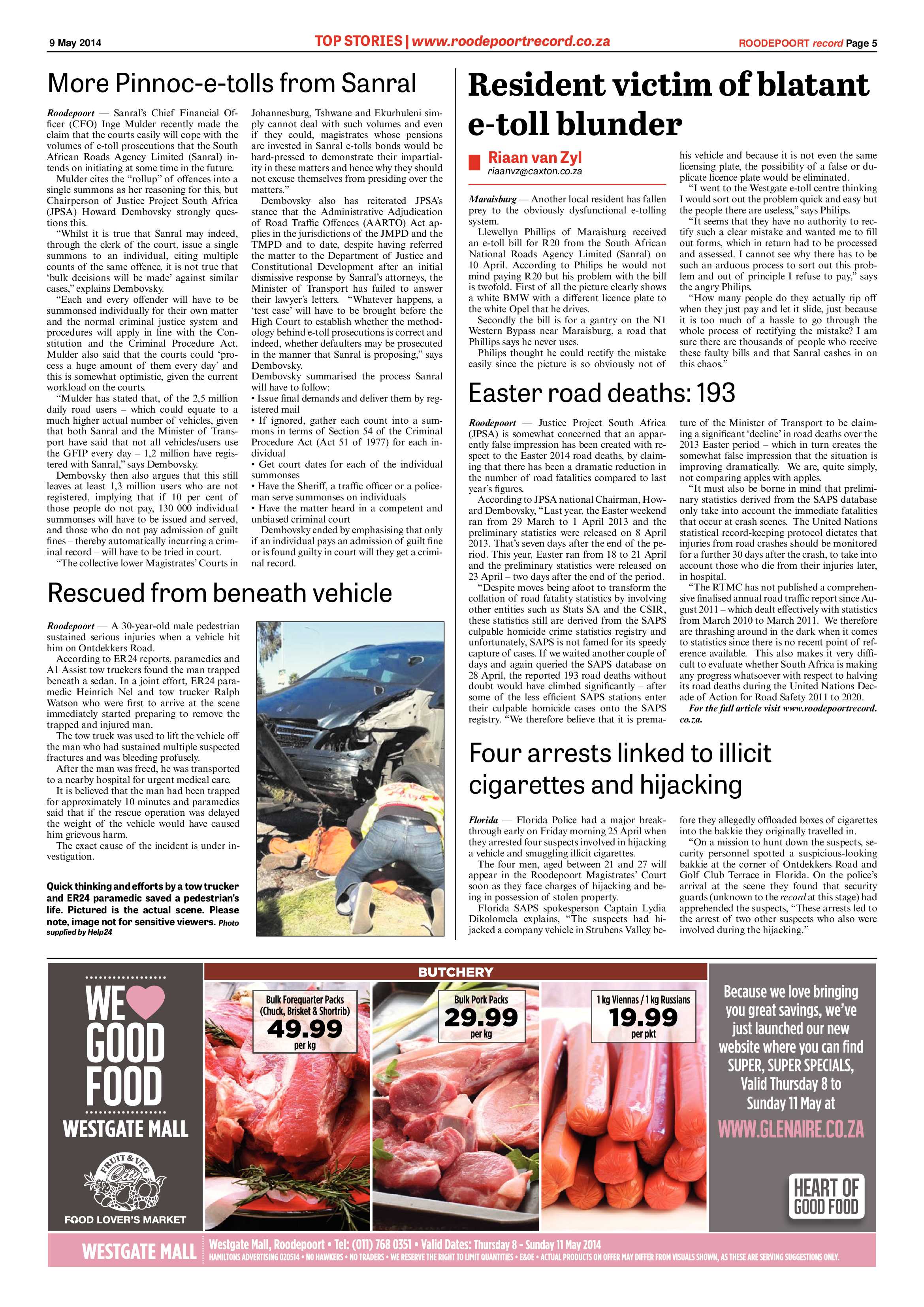 Roodepoort Record 9 May 2014 page 5