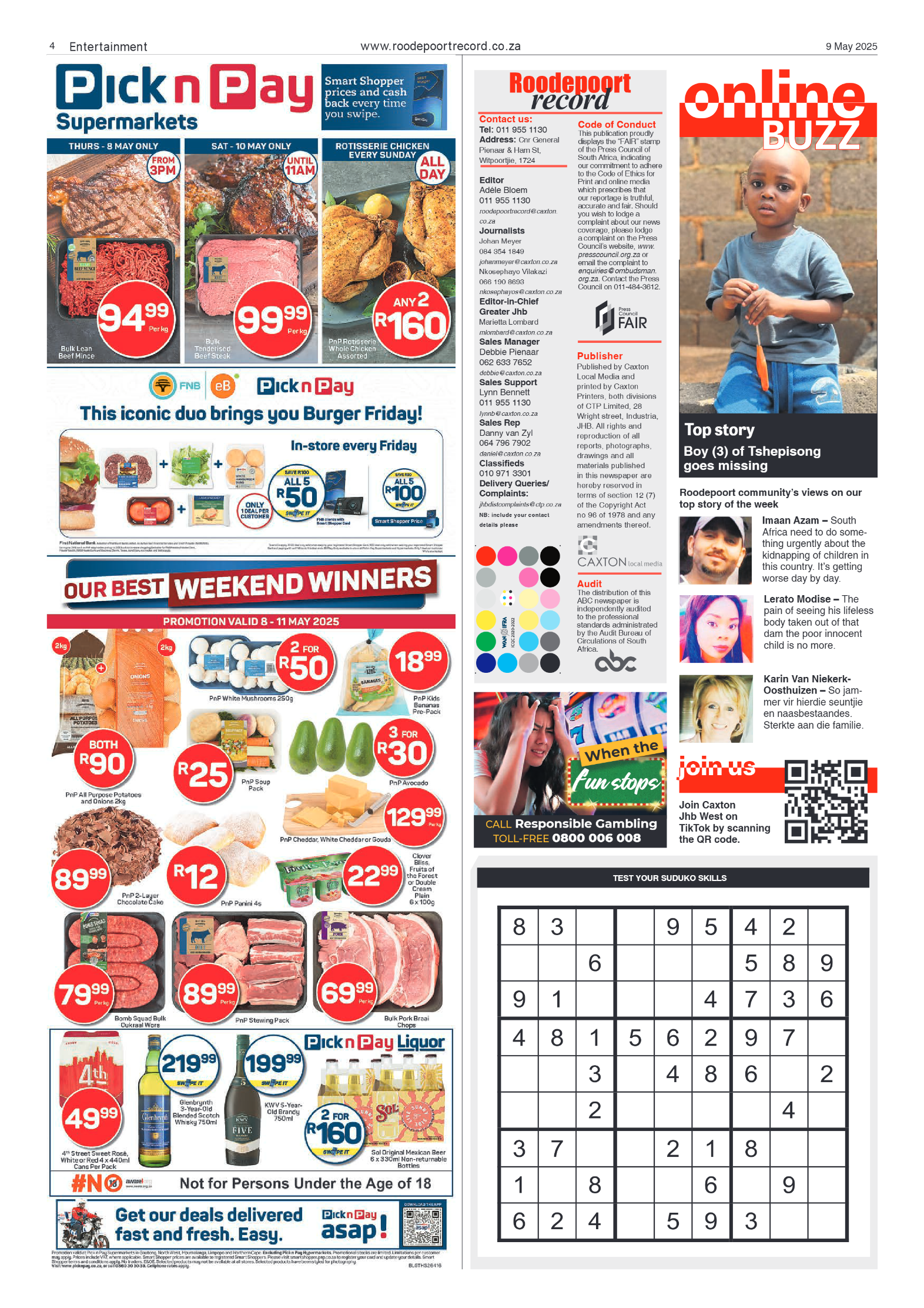 Roodepoort Record 9 May 2025 page 4