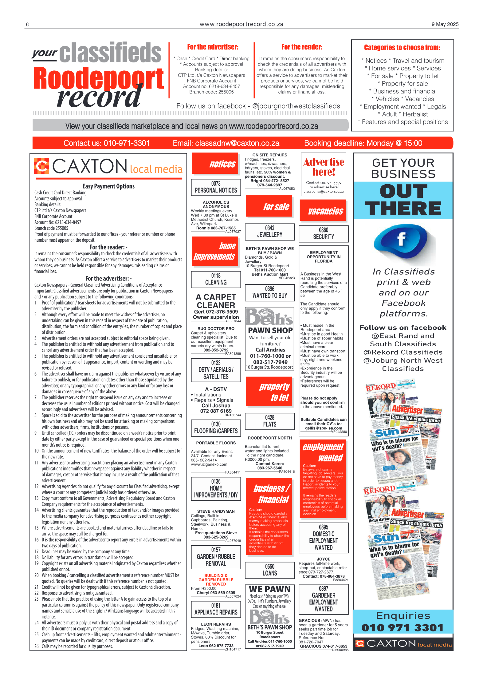 Roodepoort Record 9 May 2025 page 6