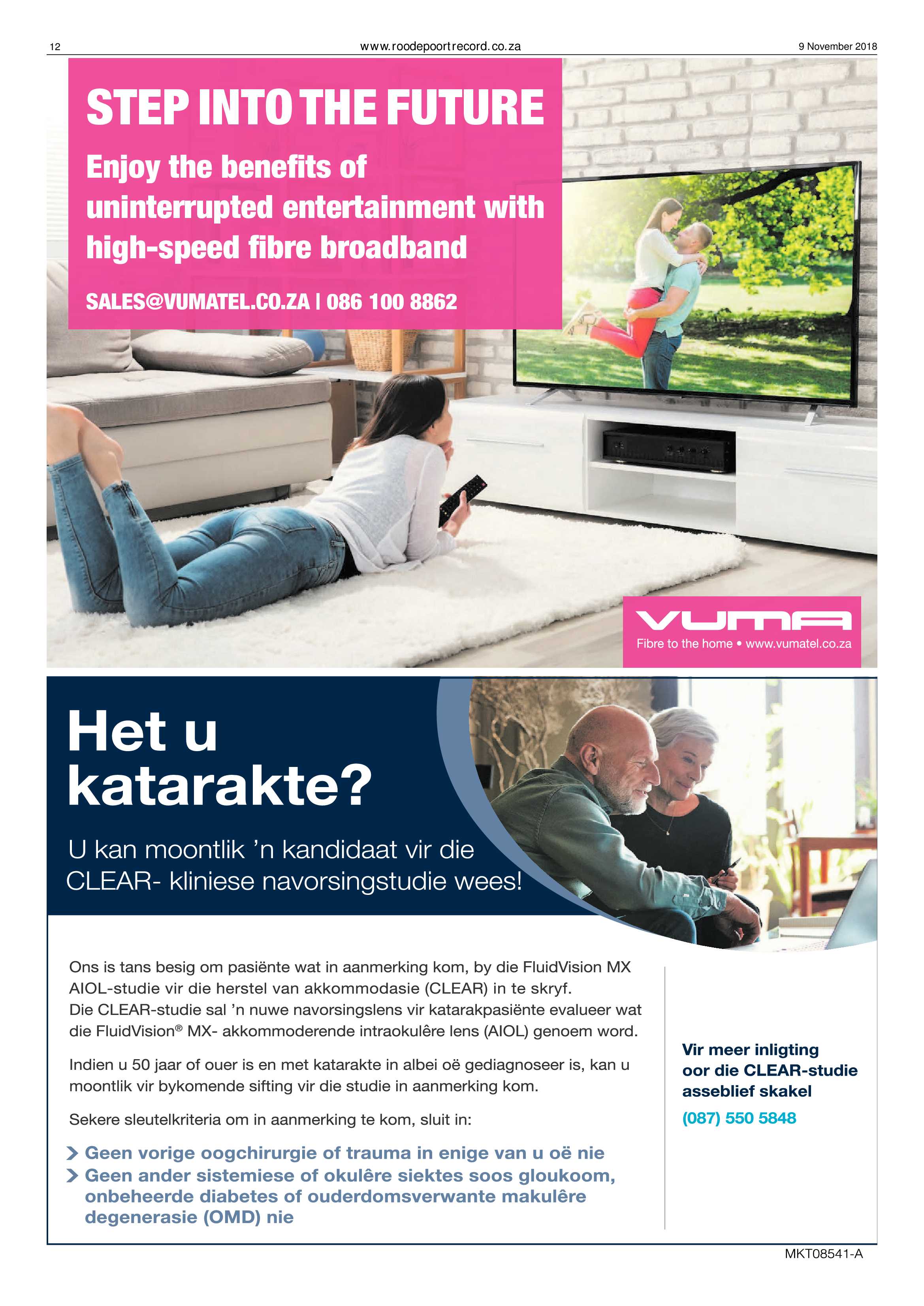 Roodepoort Record 9 November 2018 page 12