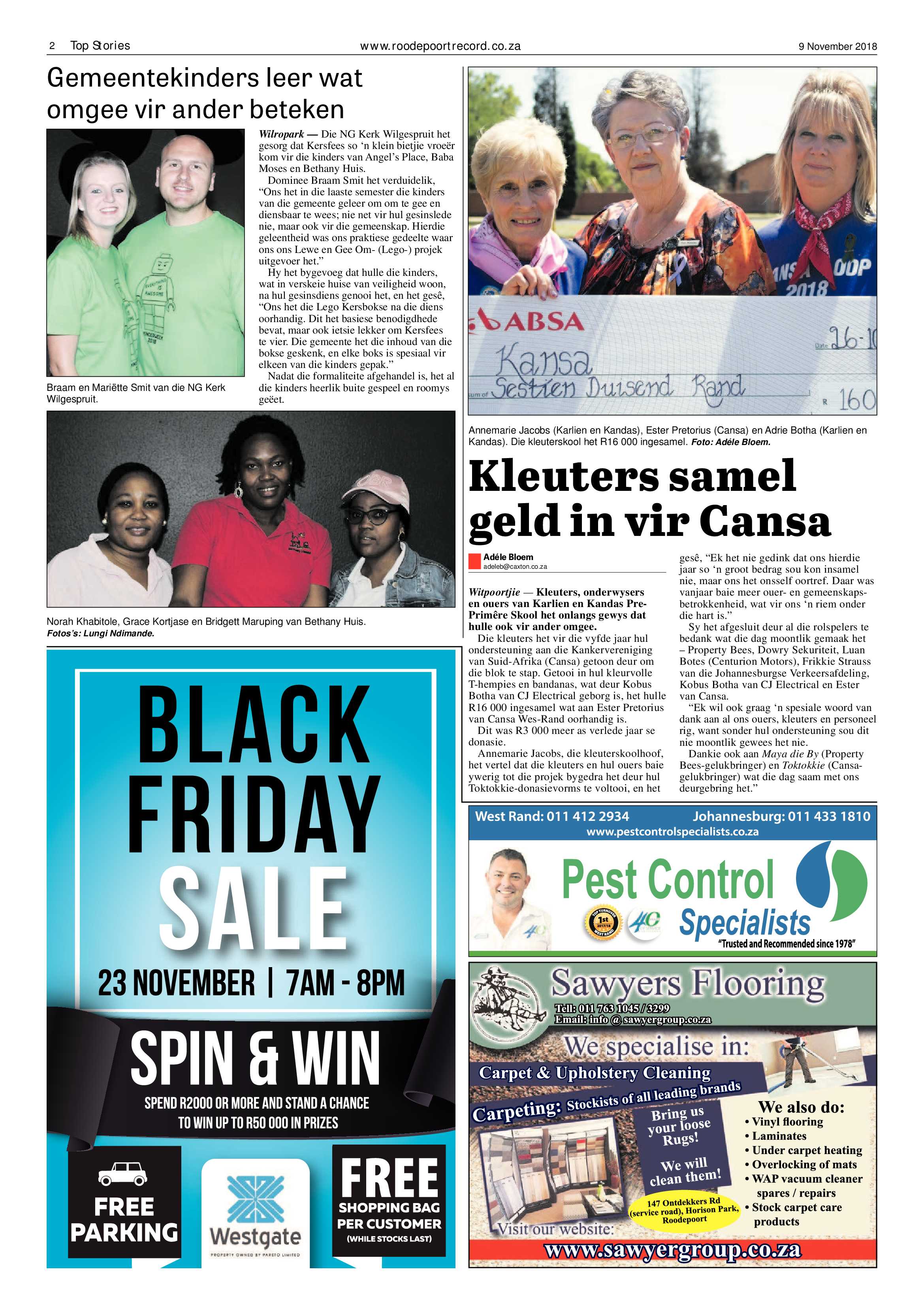 Roodepoort Record 9 November 2018 page 2
