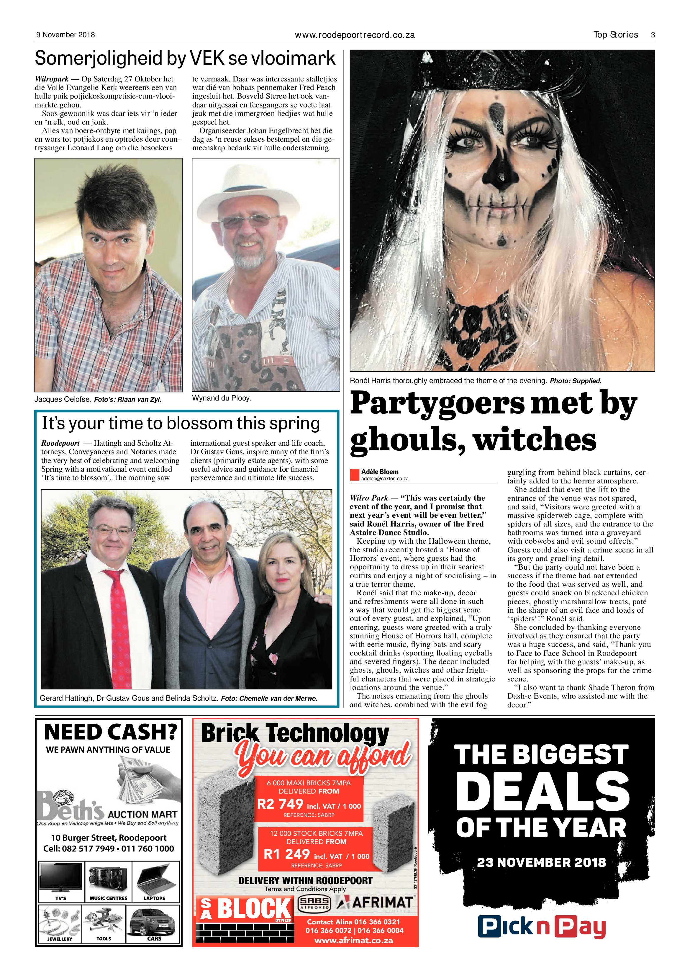 Roodepoort Record 9 November 2018 page 3