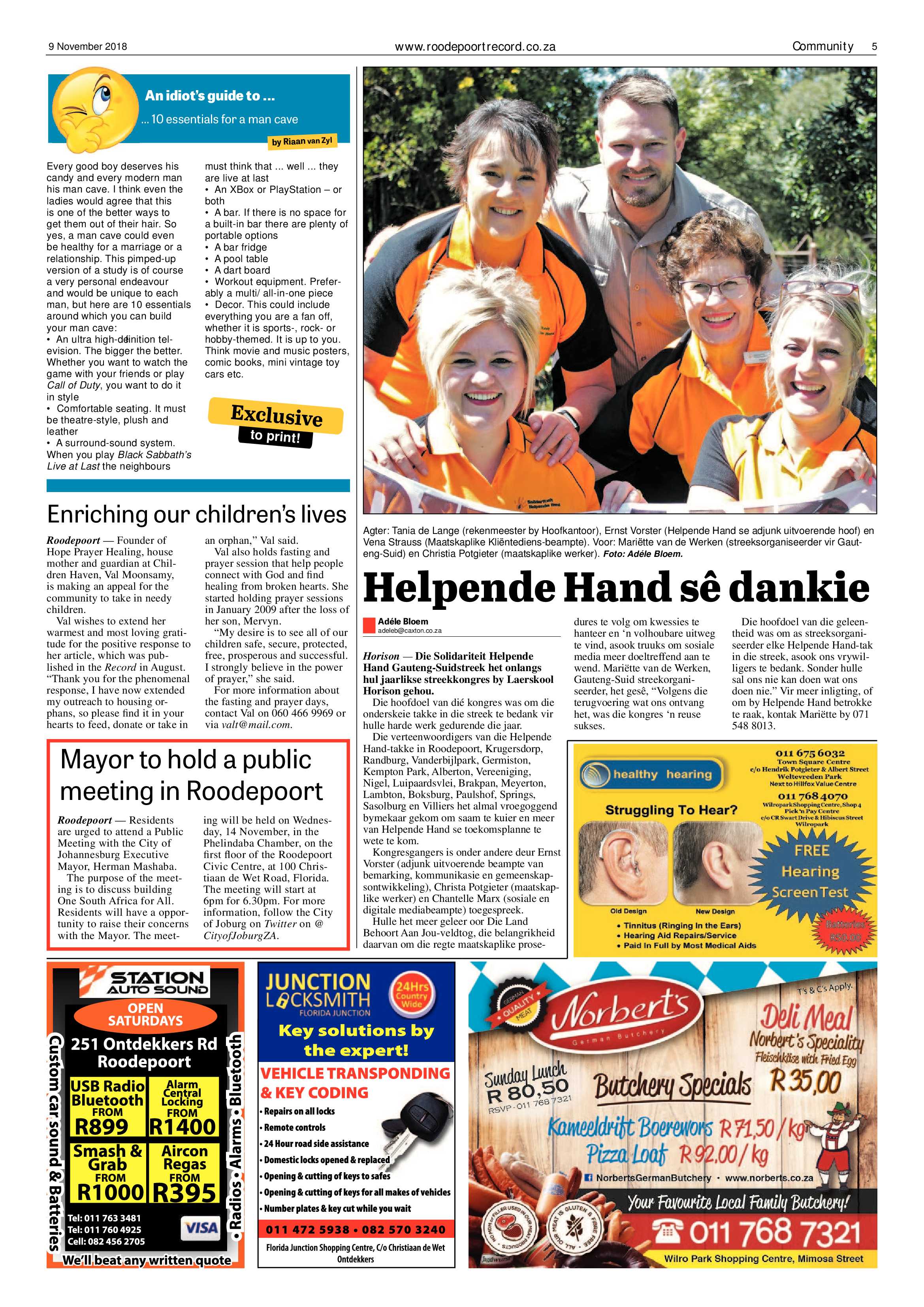 Roodepoort Record 9 November 2018 page 5