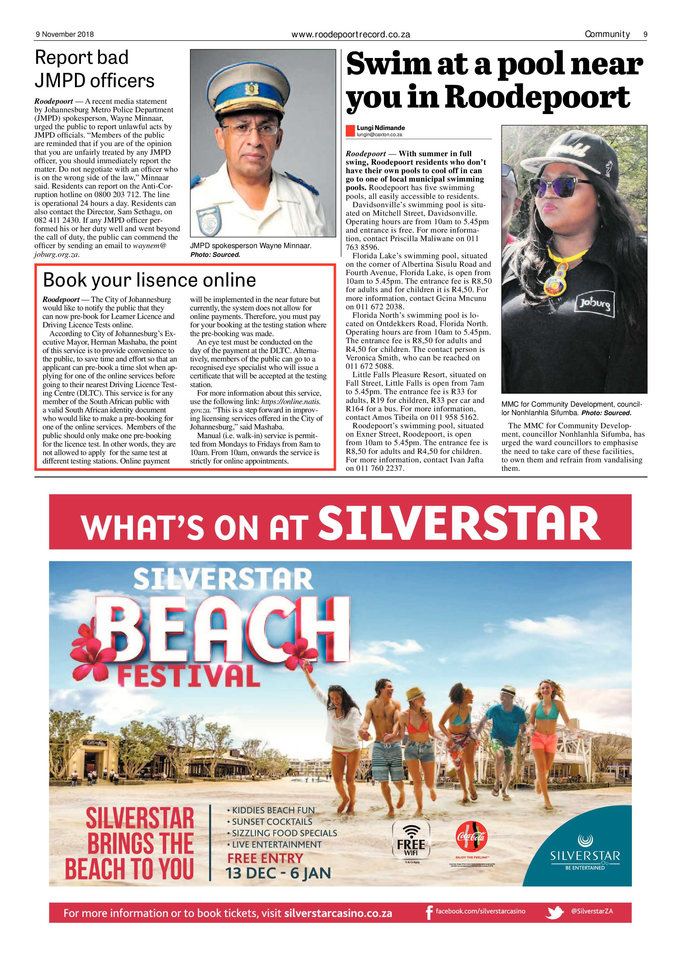 Roodepoort Record 9 November 2018 page 9