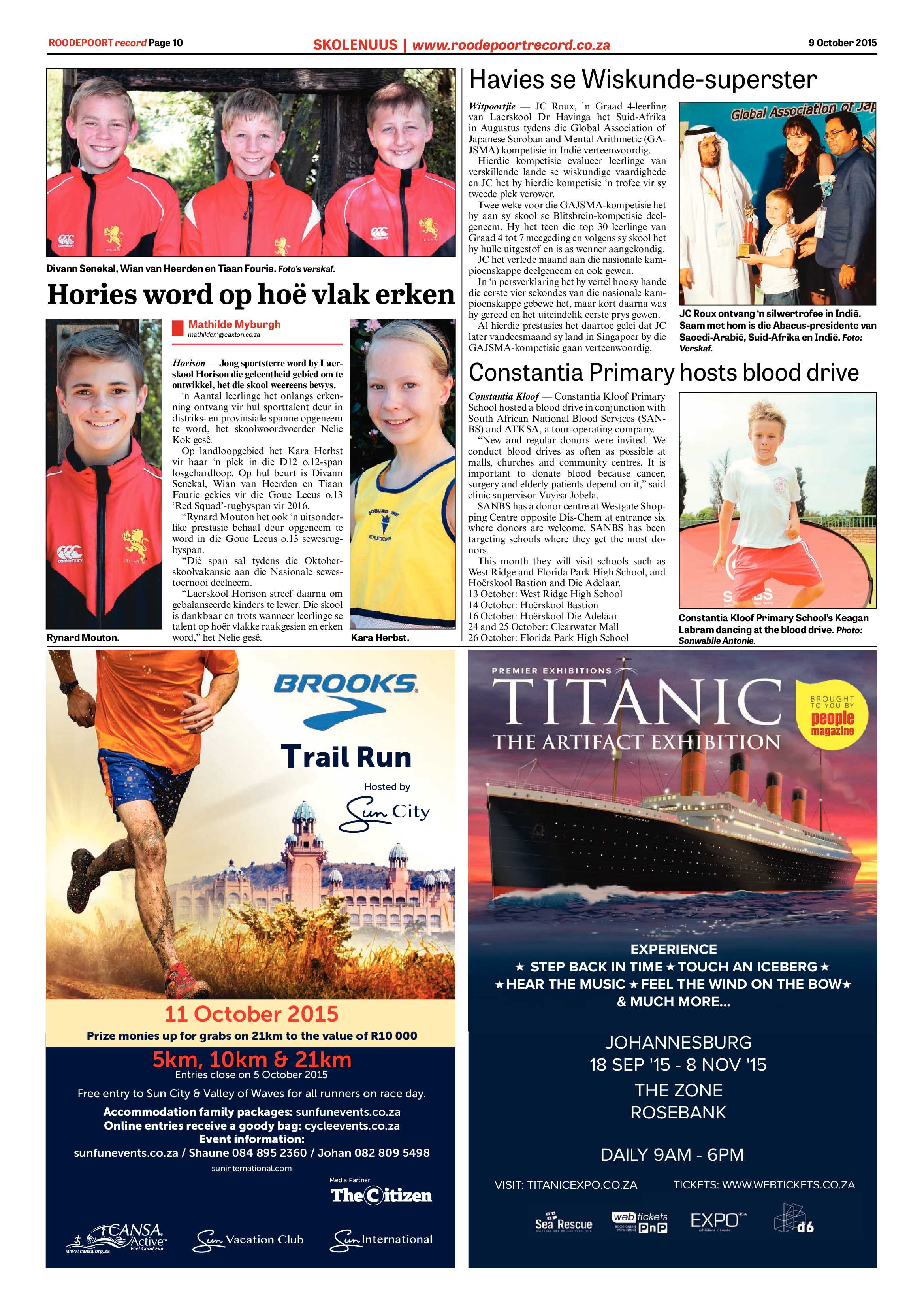 Roodepoort Record 9 October 2015 page 10