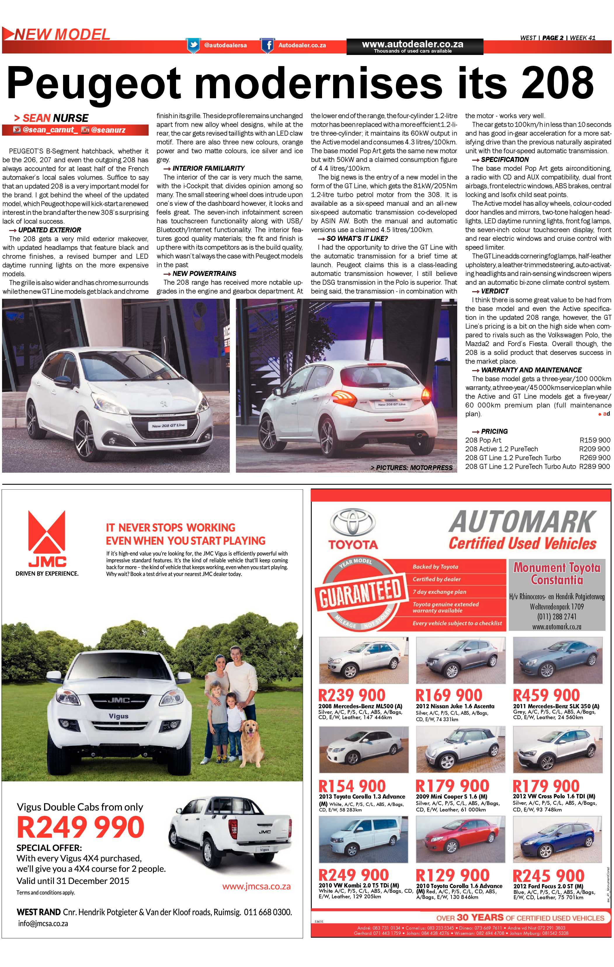 Roodepoort Record 9 October 2015 page 12