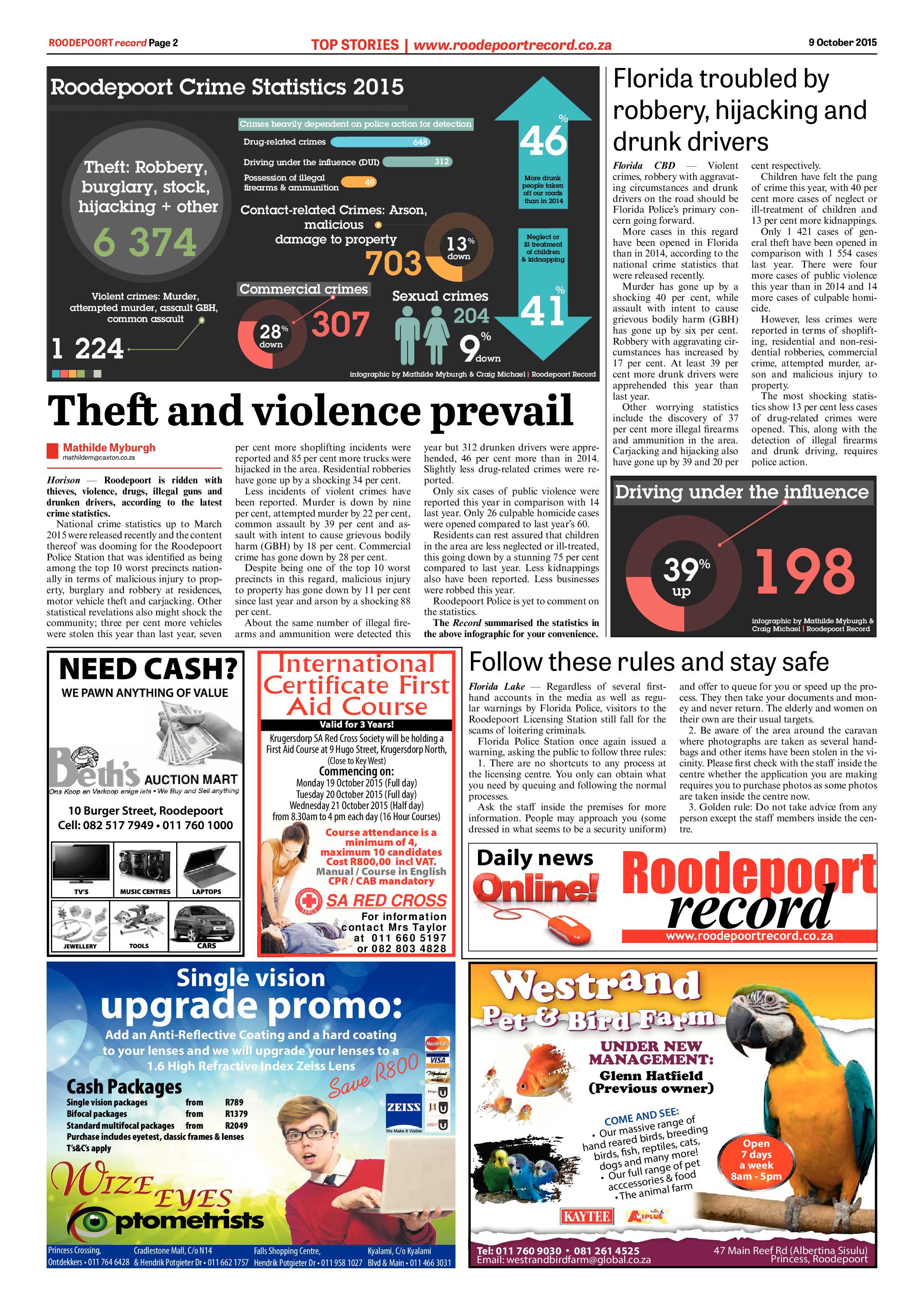 Roodepoort Record 9 October 2015 page 2