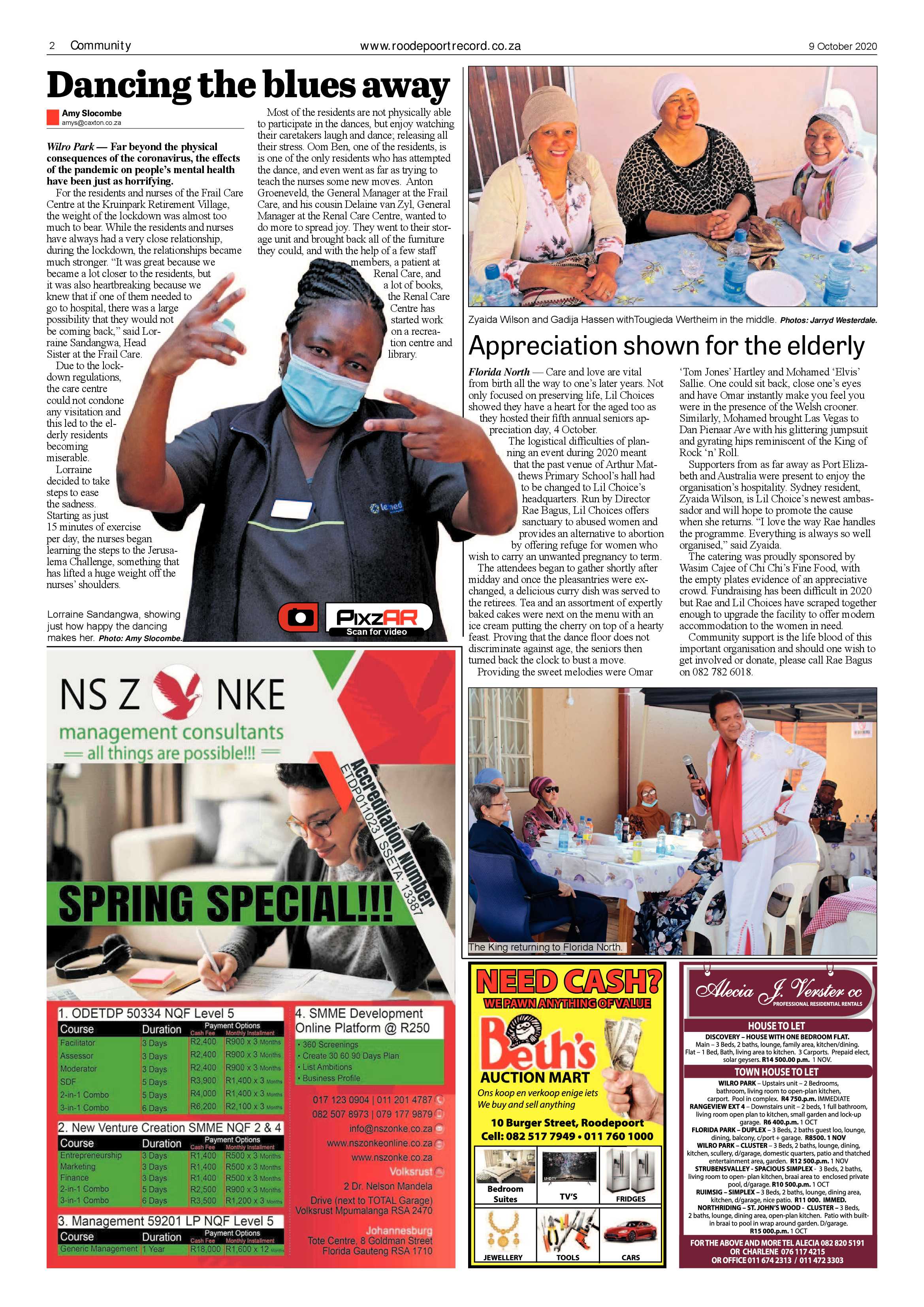 Roodepoort Record 9 October 2020 page 2