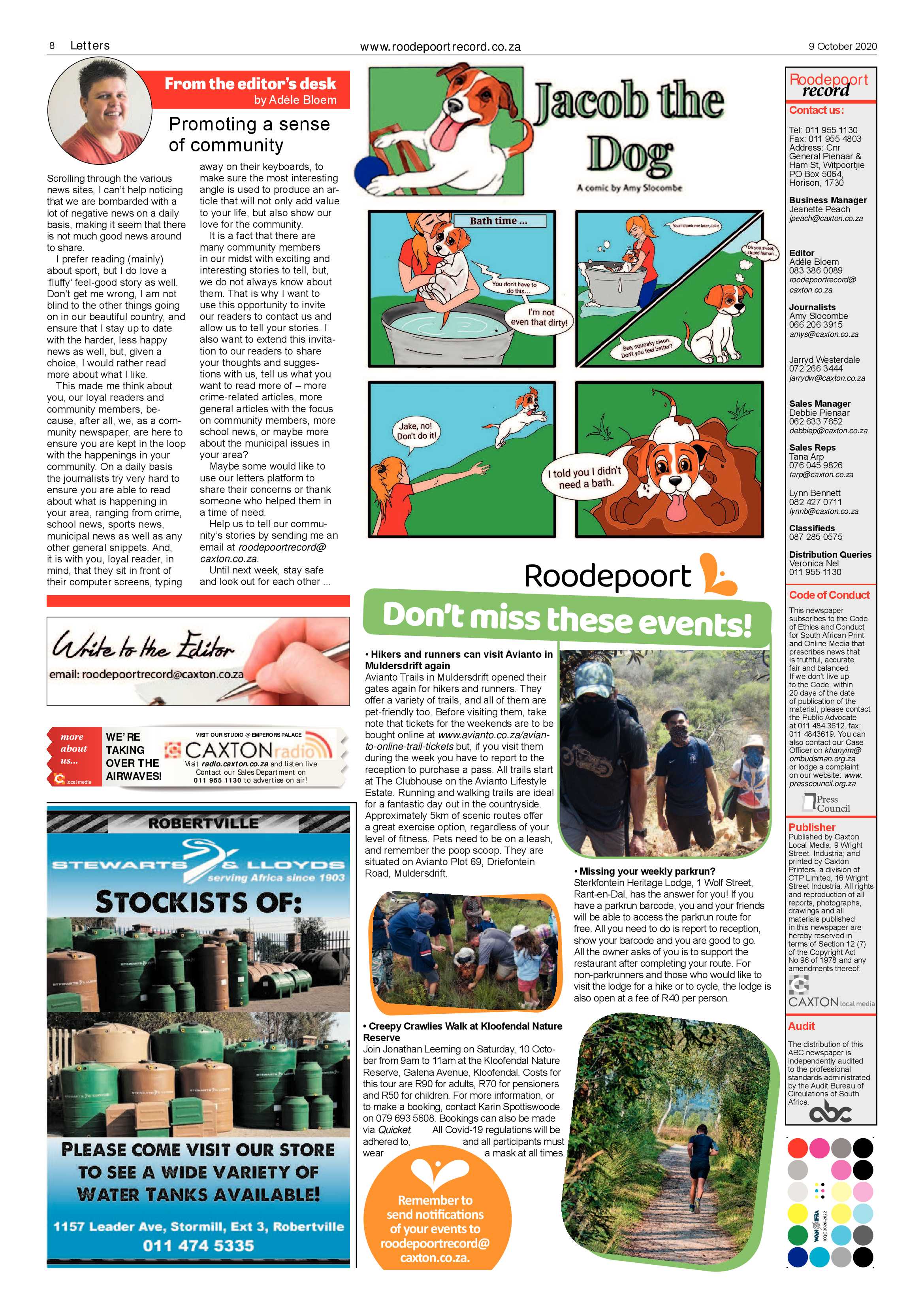 Roodepoort Record 9 October 2020 page 8