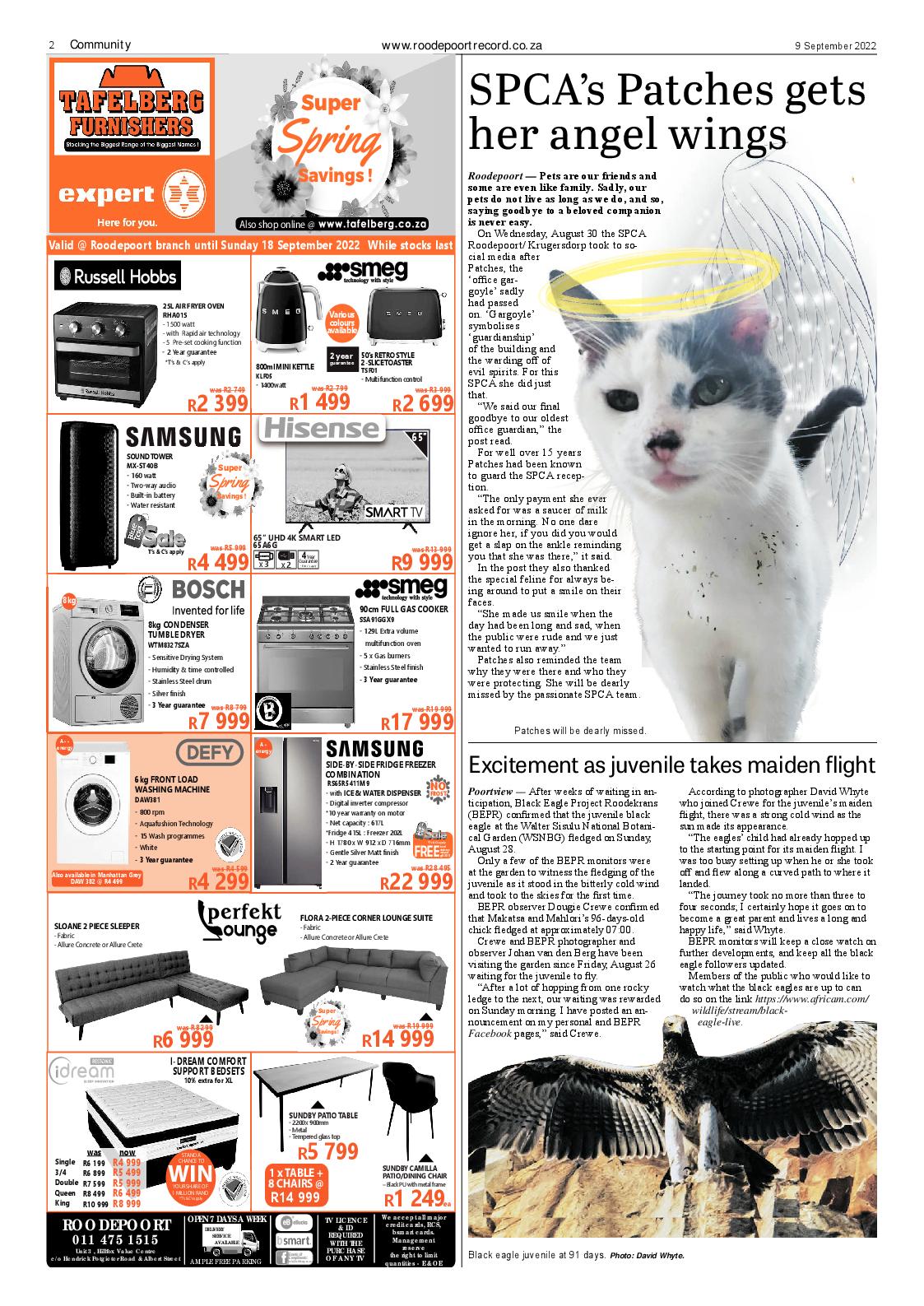 Roodepoort Record 9 September 2022 page 2