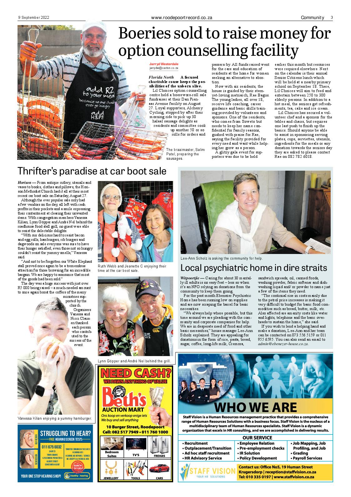 Roodepoort Record 9 September 2022 page 3