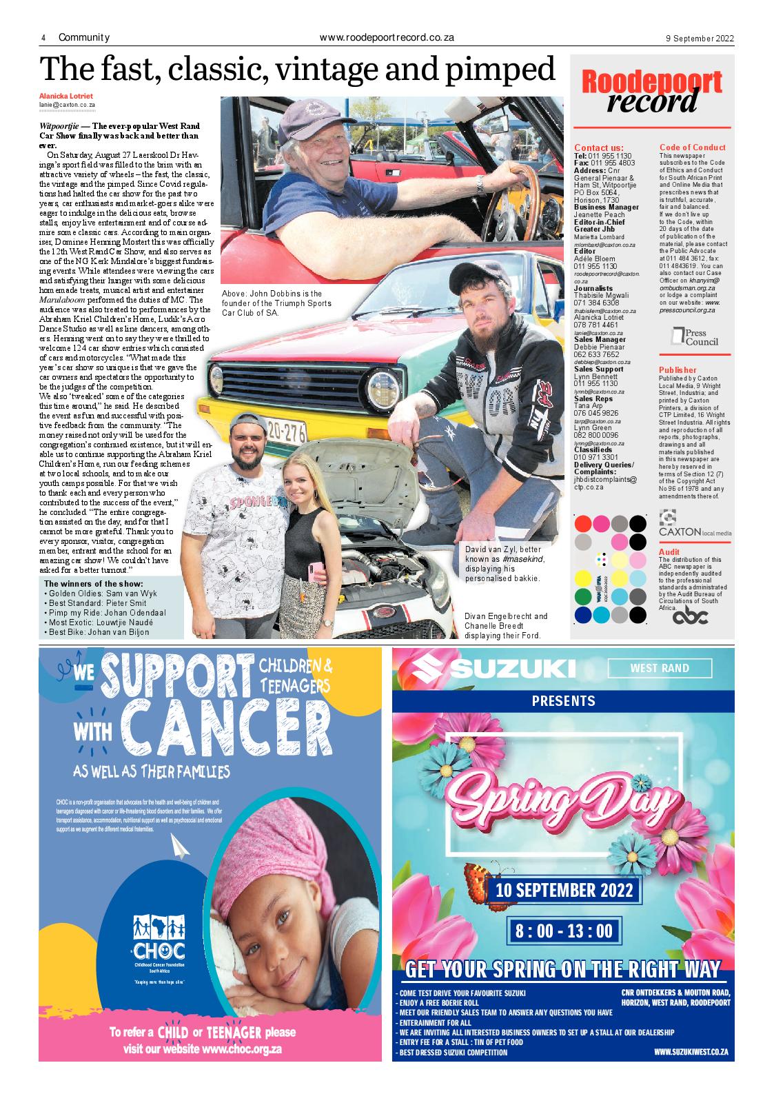 Roodepoort Record 9 September 2022 page 4