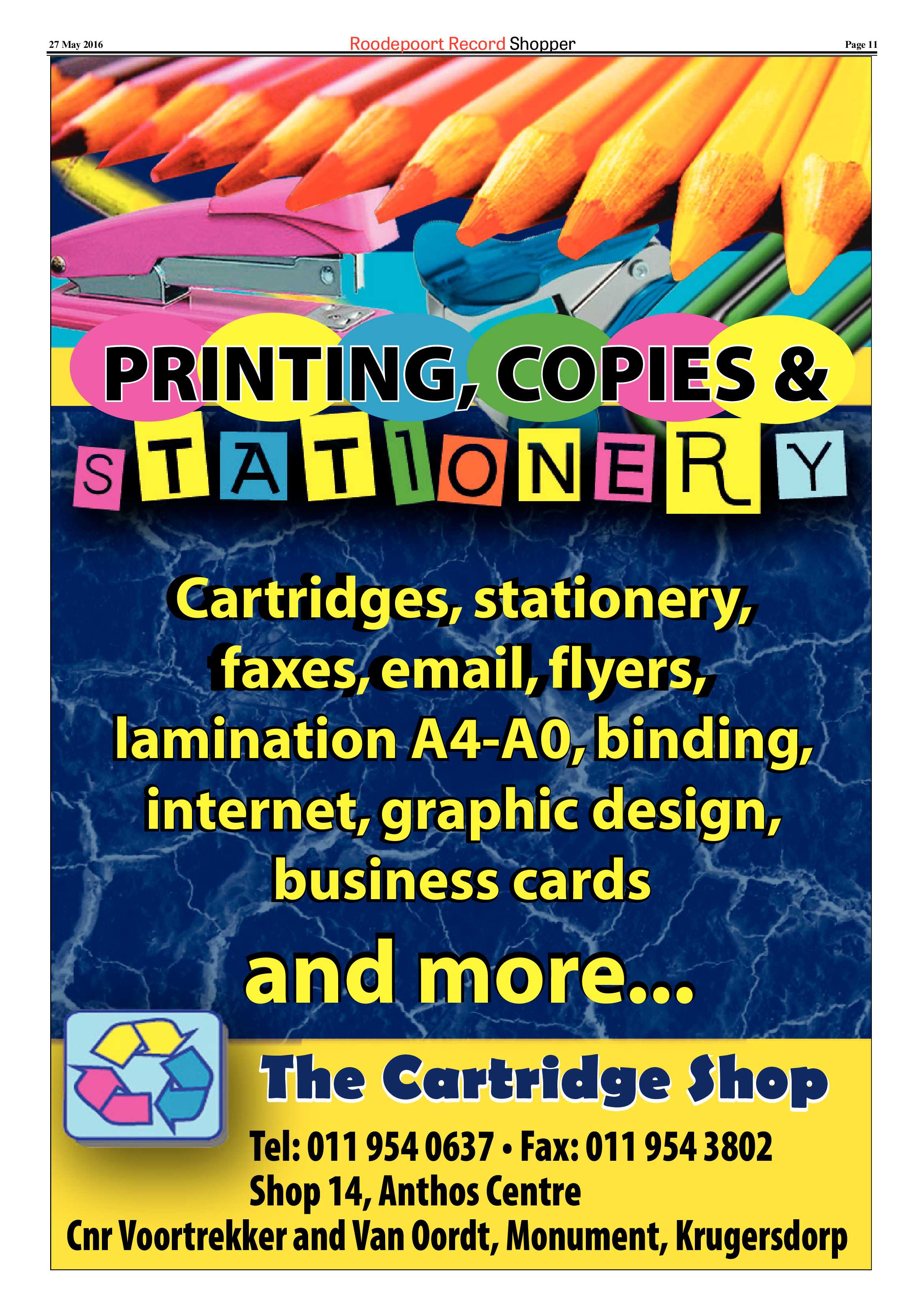 Roodepoort Record Shopper page 11