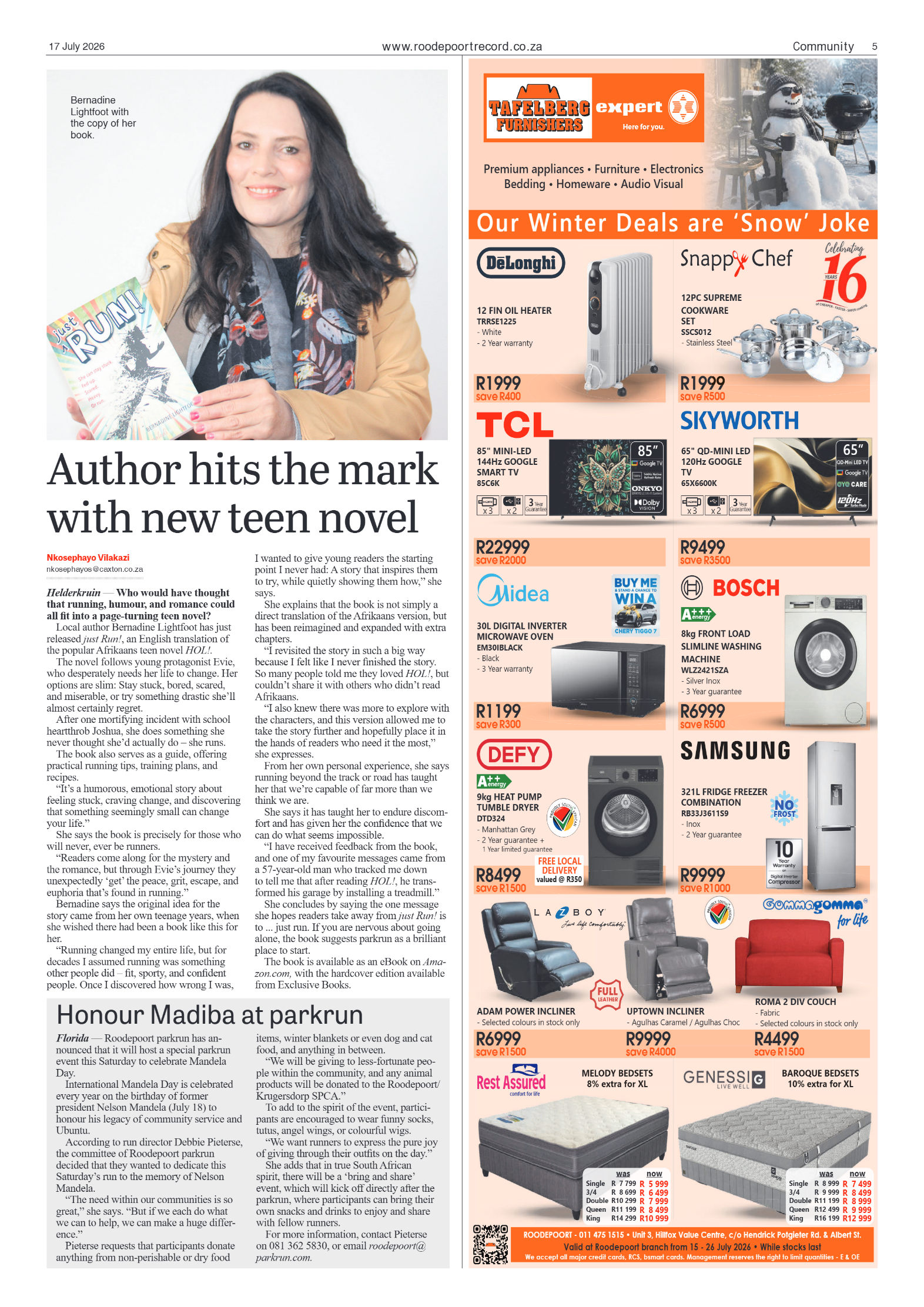 Roodepoort Record 17 July 2026 page 5