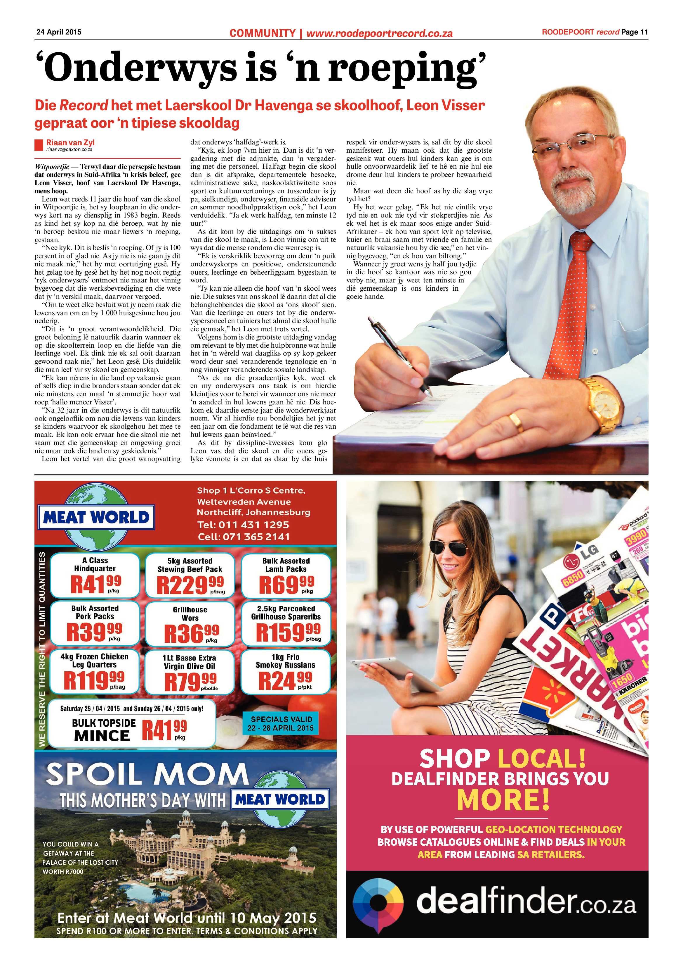 Roodepoort Record 26 June 2015 page 19