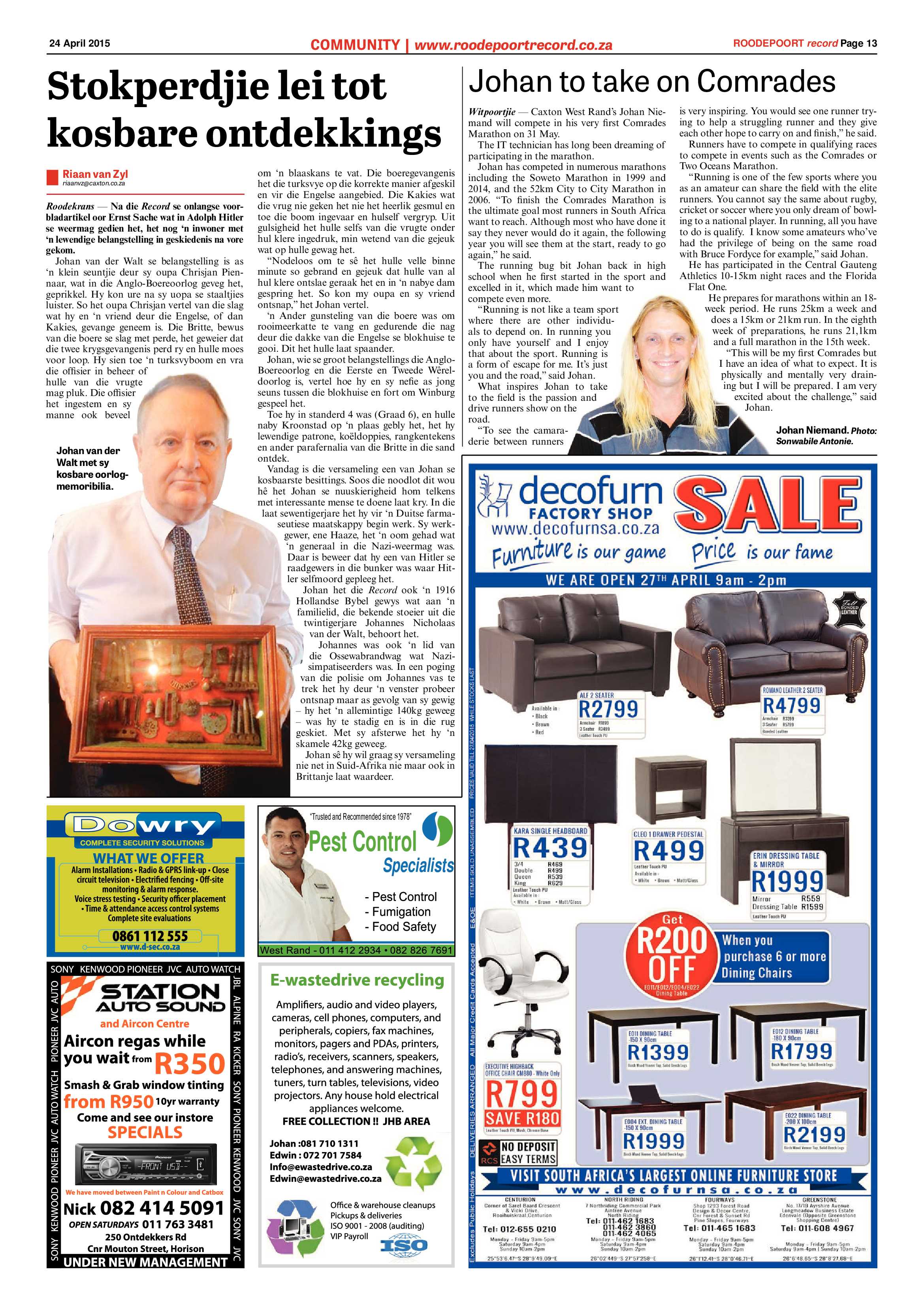 Roodepoort Record 26 June 2015 page 21