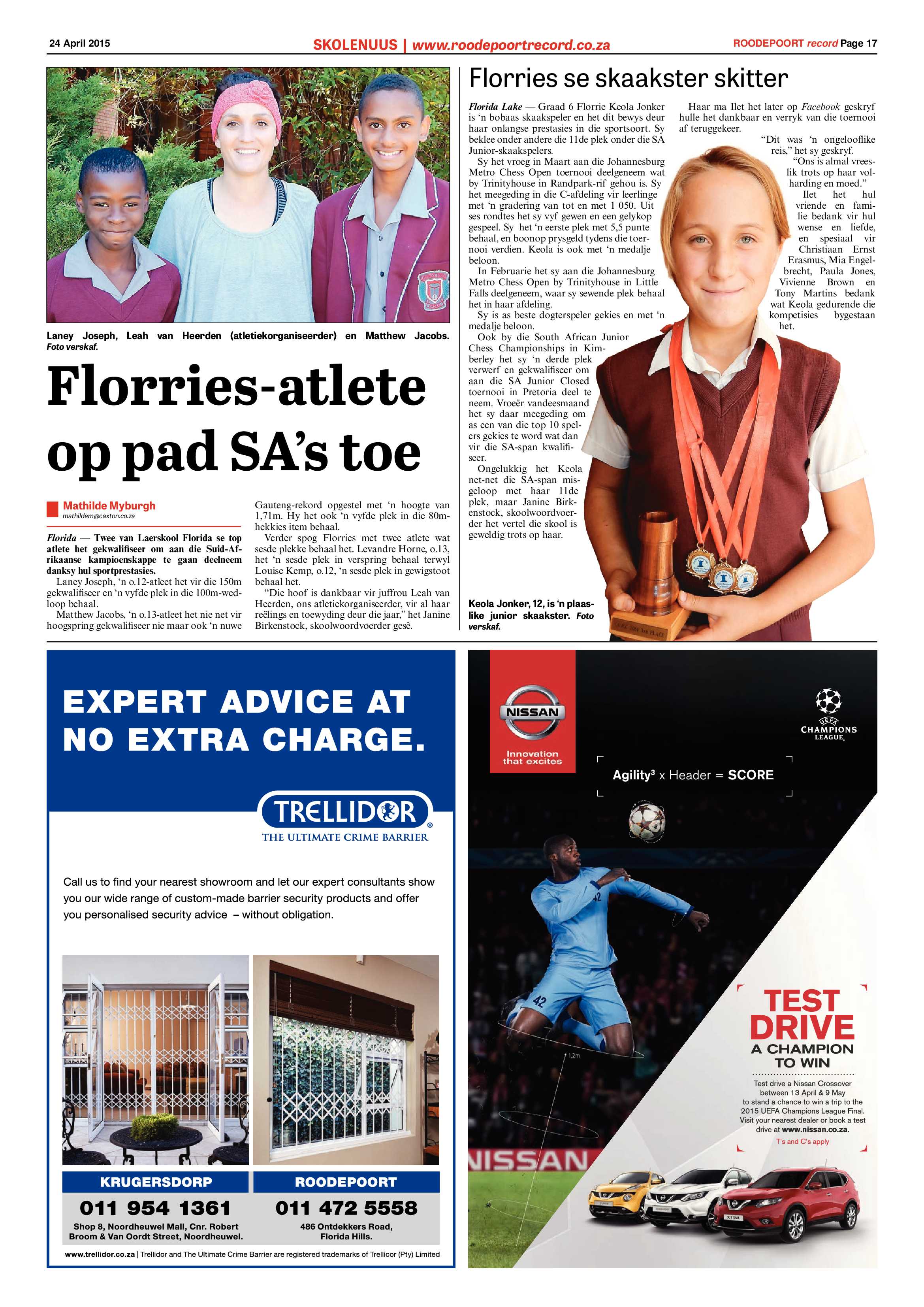 Roodepoort Record 26 June 2015 page 25