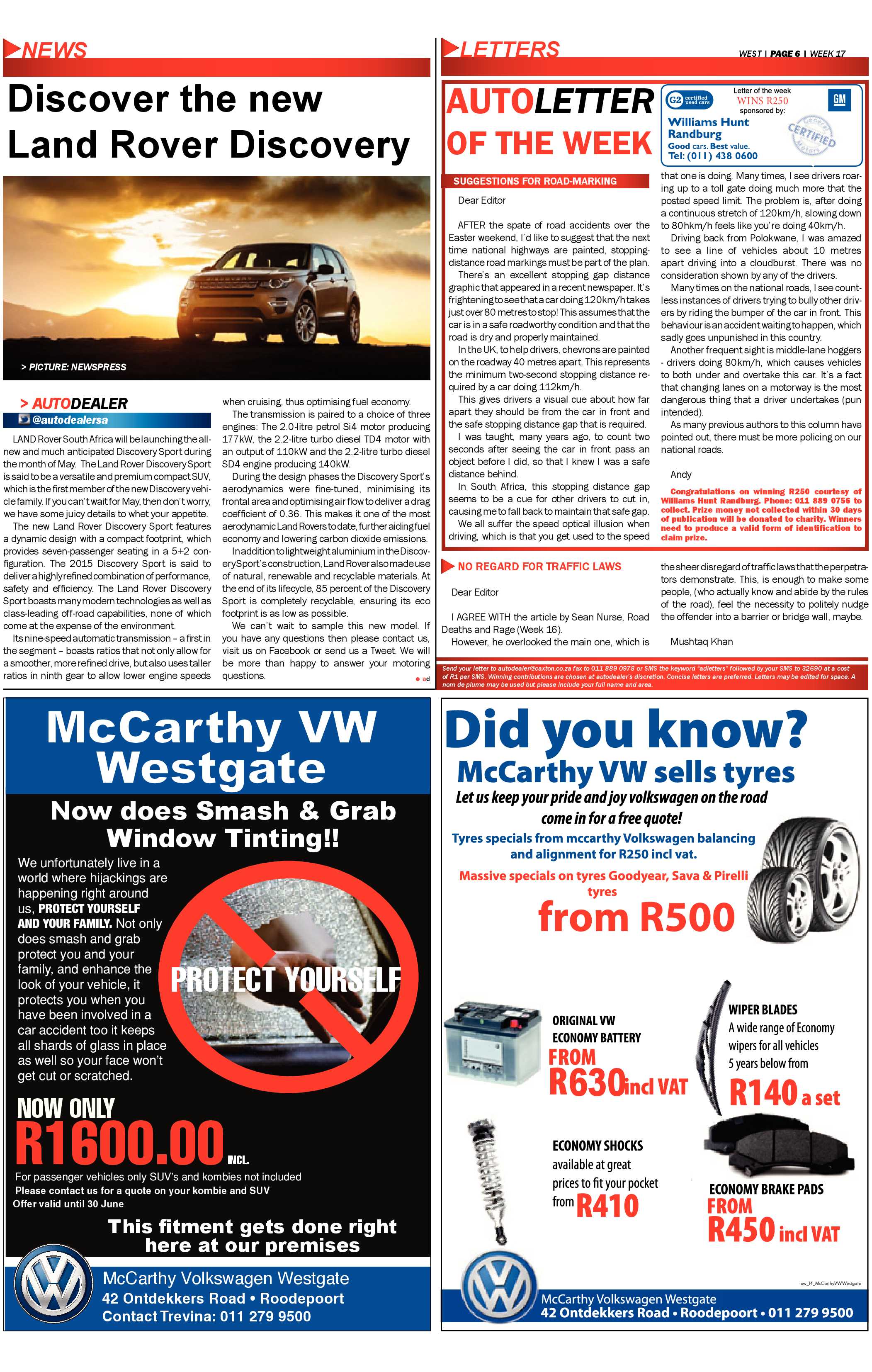 Roodepoort Record 26 June 2015 page 7