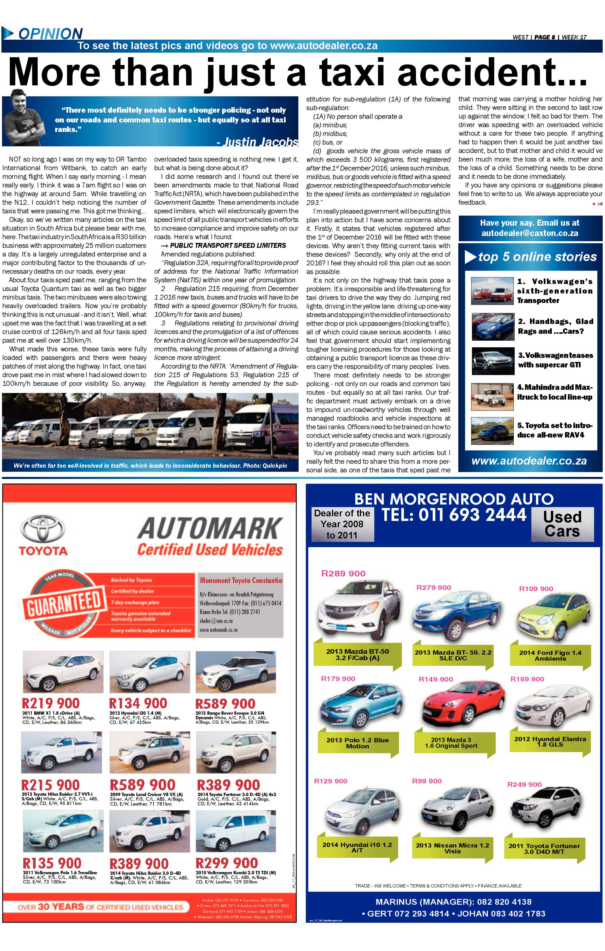 Roodepoort Record 26 June 2015 page 9