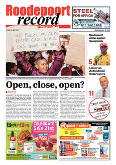 Roodepoort Record 26 June 2015