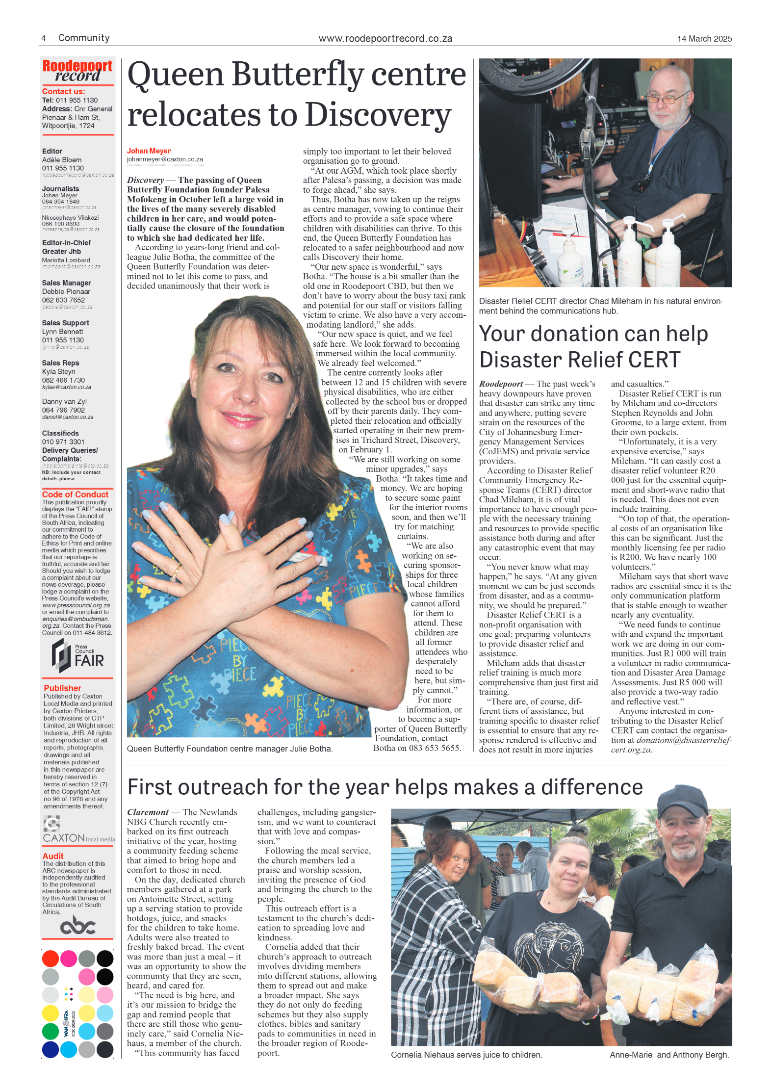 Roodepoort Record 14 March 2025 page 4